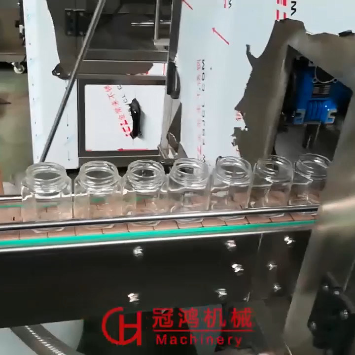 Три типа крышек Паровая вакуумная уплотнительная машина для стеклянных бутылок и невинтовых крышек