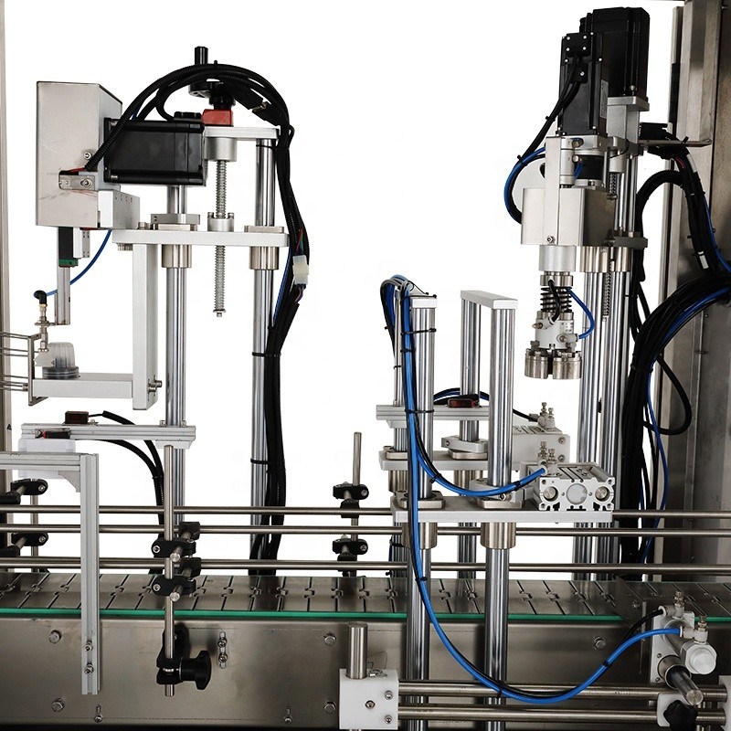Полностью автоматическая многотипная крышка и винтовая машина с регулируемым размером крутящего момента
