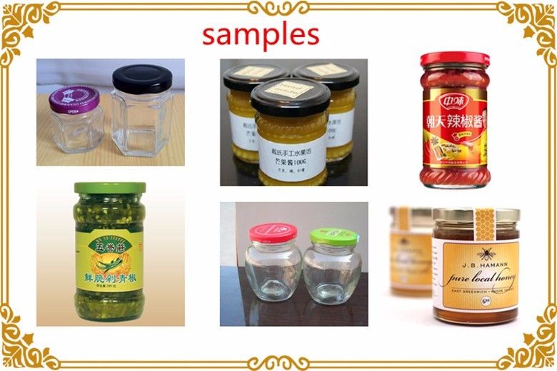 2400-3000 бутылок в час Автоматический линейный тип стеклянная бутылка Jar Металлический оловянный вакуумный уплотнитель
