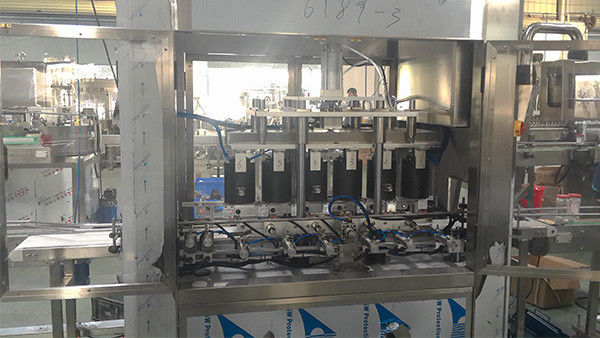 Моторная сервоуправляемая конвейерная канатовая бутылочная крышка с давлением 0,6-0,8 МПа